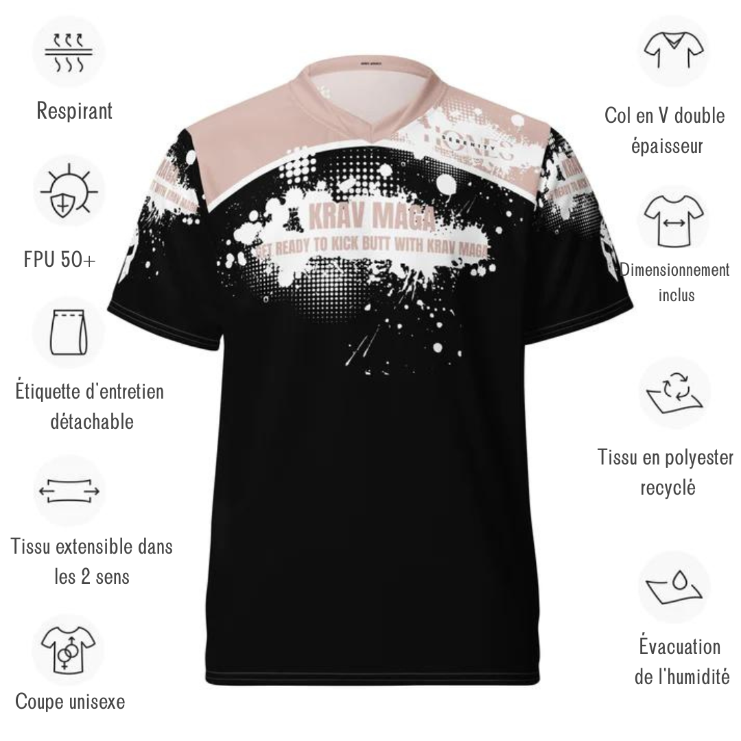 Maillot de sport Hones Serenity-Krav Maga - unisexe