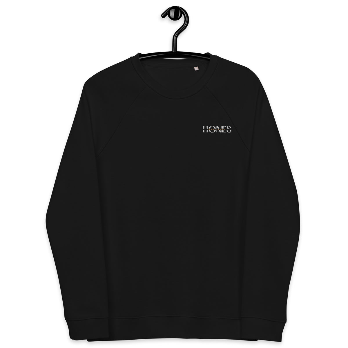 Sweatshirt écologique raglan unisexe Hones Serenity