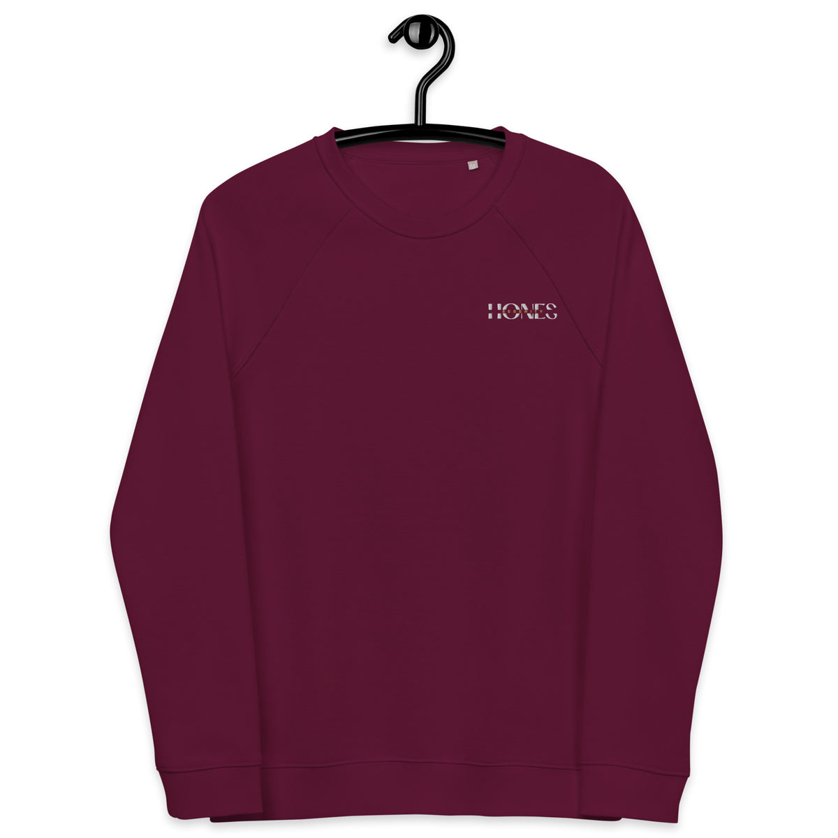Sweatshirt écologique raglan unisexe Hones Serenity