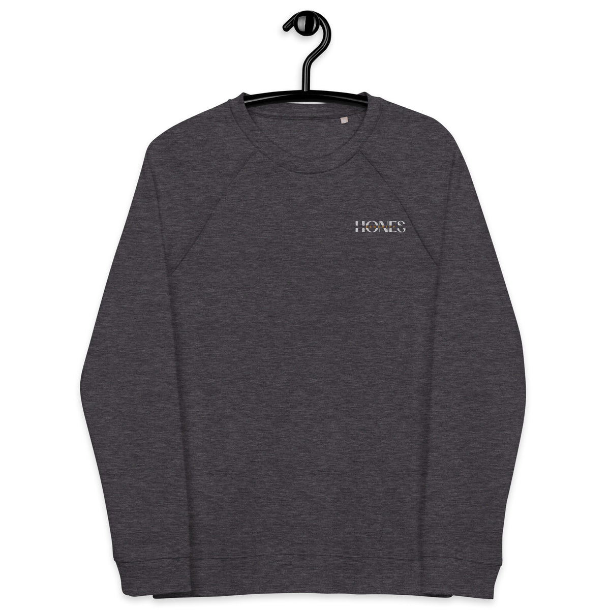 Sweatshirt écologique raglan unisexe Hones Serenity