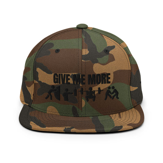 Casquette Hones Serenity Brodée "GIVE ME MORE"