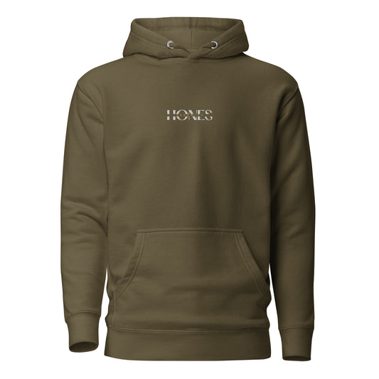 Hones Serenity Embroidered Unisex Hoodie