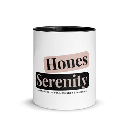 Hones Serenity Mug with Colorful Interior